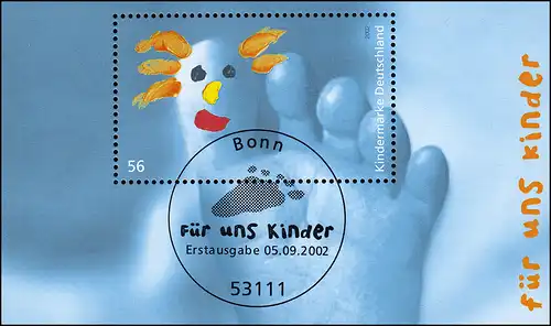 Block 60 Für uns Kinder 2002 mit ESSt Bonn 5.9.2002