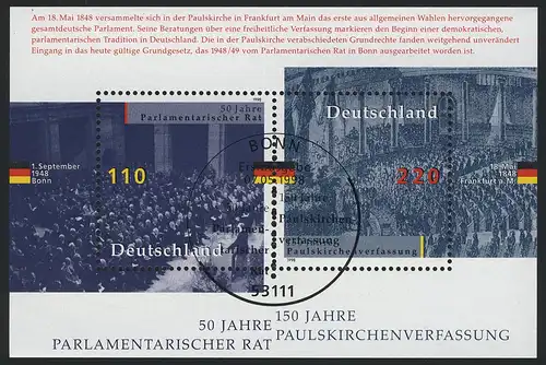 Bloc 43 Conseil parlementaire 1998, ESSt Bonn