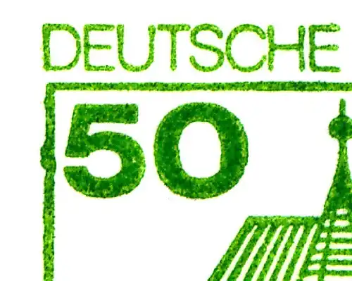 22Iah MH BuS 1980 Buchdruck, mit Plattenfehler PLF XII **