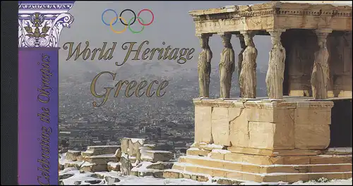 Les cahiers des marques des Nations unies New York 9 Grèce Greece 2004, ESSt