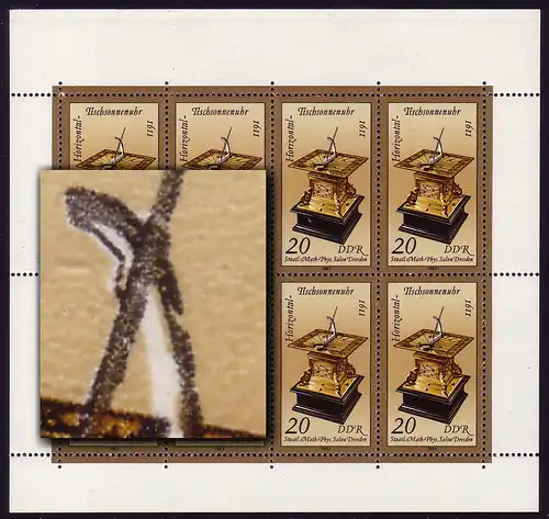 2798 Montres-petits arc Montre de table 1983, PLF Entaille dans le support, boîte 3 **