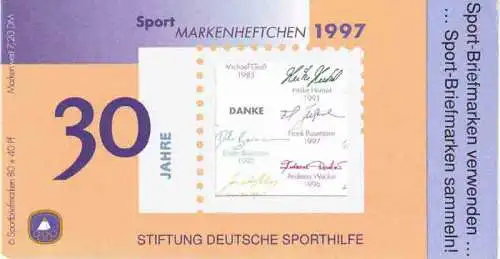 Sport 1997 Fun-Sport Aérobic 80 Pf, 6x1898, post-fraîchissement