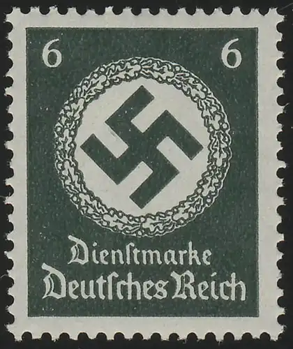 135 Service administratif 6 p., Wz.4, ** - caoutchouc lisse