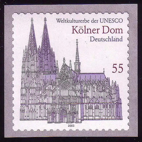 2330 Cologne Dom autocollant **