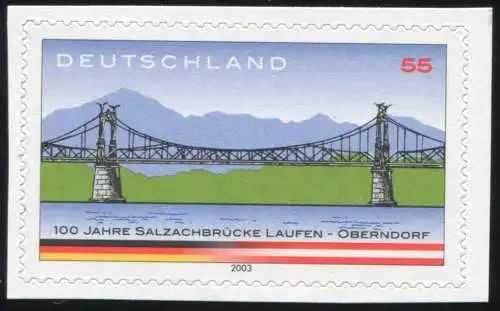 2347I Salzachbrücke selbstklebend aus MH 52, **