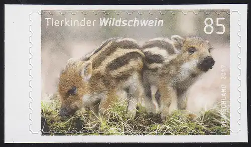 3293 Tierkinder - Wildschwein, selbstklebend aus Folienblatt 64, **