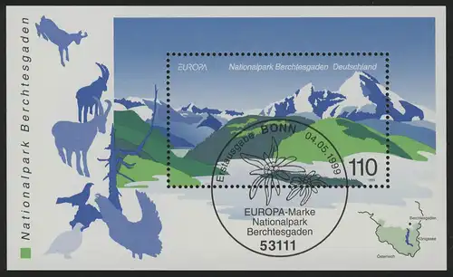 Block 47 EUROPA - Nationalpark Berchtesgaden 1999, ESSt Bonn