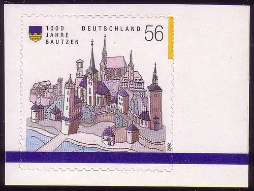 2245 Bautzen selbstklebend (aus MH 48), postfrisch **