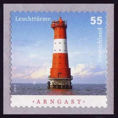 2935 Leuchtturm Arngast aus 2000er-Rolle mit UNGERADER Nummer **