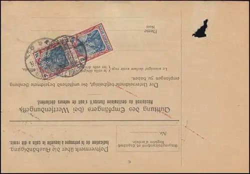 Trou de l'entreprise B&B tête sur 4 fois 152 sur carte de paquet KEVELAER 23.12.20