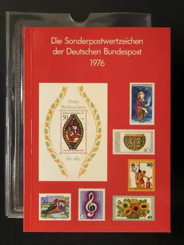 Jahrbuch Bund 1976, postfrisch ** wie verausgabt
