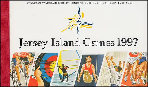 Jersey Carnet de marque 10, Jeux de sport: Island Games 1997, **