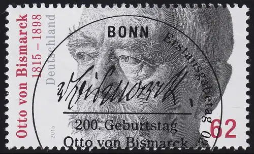 3145 Otto de Bismarck, numéro GERADE, ESSt Bonn