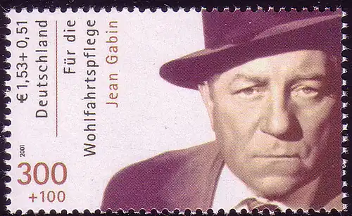 2222A Wofa Acteurs de films Jean Gabin, ** frais de port