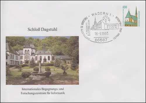 PU 290 Château Dagstuhl - Zewntrum für Informatik, SSt Wadern Europa 18.9.1993