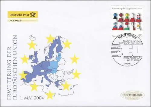 2400 Erweiterung der Europäischen Union, Schmuck-FDC Deutschland exklusiv