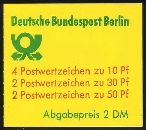 11b MH Burgen und Schlösser, ** postfrisch