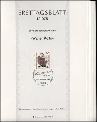 ETB Berlin Jahrgang 1978 Nr. 1 - 14 komplett