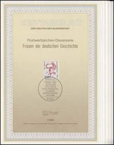 ETB Berlin millésime 1989 N° 1 - 19 complet