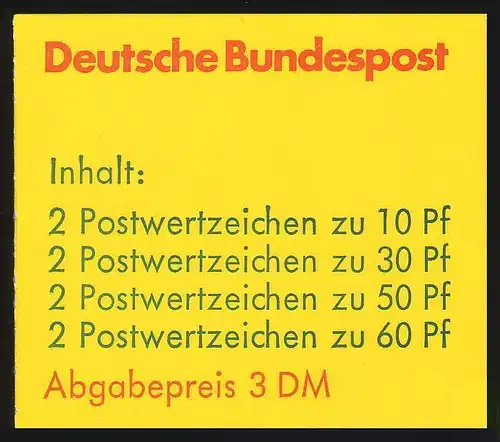 23c MH BuS 1980 Variante b - postfrisch