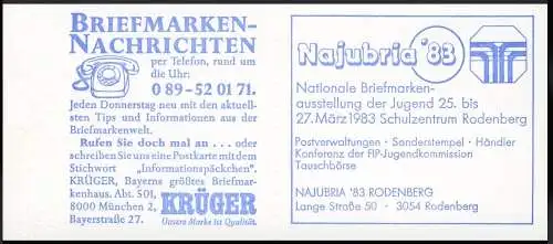 24a MH BuS 1982 NAJUBRIA - postfrisch **