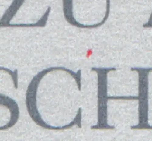 Block 48 Grundgesetz 1999 mit PLF roter Strich über CH von SCHÜTZEN, ESSt BERLIN