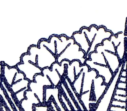 22Ib Lieber Briefmarken.../Fünfstern - mit PLF IV ** postfrisch