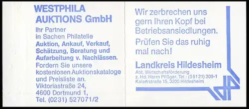 22Iw MH BuS 1980 Buchdruck - mit Zählbalken **