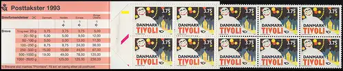 Danemark Carnets de marques 1054 NORDEN - Attractions touristiques, ** Postfraîchissement