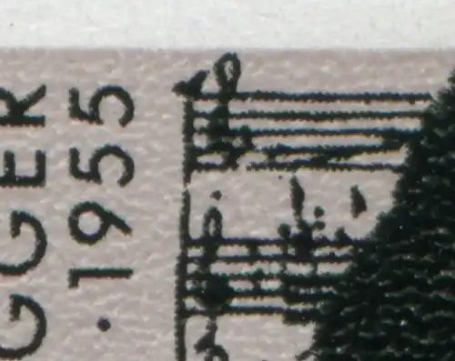 1596III+IV+V Honegger dans le bloc Rand-6er avec 3 MICHEL-PLF, non plié, **