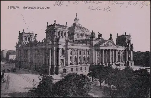 Marinefeldpost an Ober-Matrosen der SMS Schleswig-Holstein, BERLIN 27.8.1916