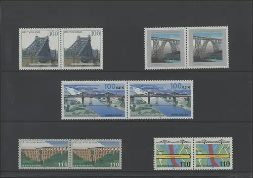 Bezaubernde Briefmarken: Brücken 1, postfrisch ** 