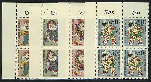 373-376 Wofa Marionettes 1970, E-Vbl o.l. phrase **