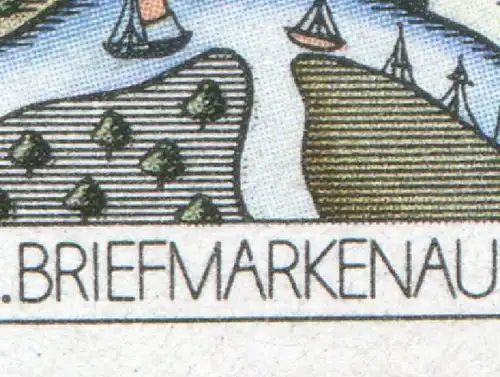 3338-3339 Hall/Saale, compression avec PLF 3338: A cassée en BRIEFMARKE **