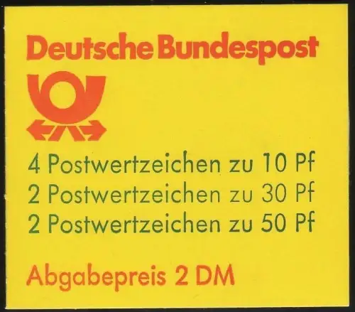 22IIadK2 MH BuS 1990 Letterset - PLF II, postfrisch **