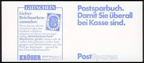 24k MH BuS 1982 - mit Zählbalken postfrisch **