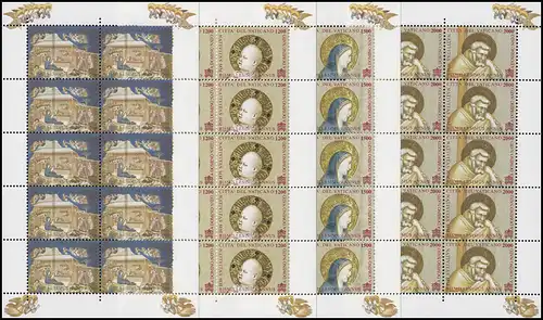 1358-1361 Arc de l'an 2000 anniversaire de la naissance de Jésus-Christ, ensemble de petits arcs **