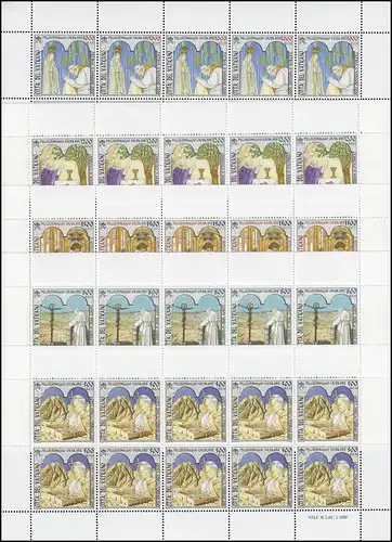 1375-1379 Visites du monde Pape Jean-Paul II en l'année sainte Petit-arc **