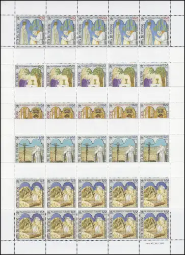 1375-1379 Visites du monde Pape Jean-Paul II en l'année sainte Petit-arc **