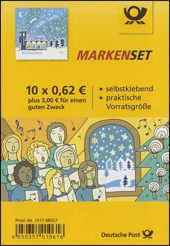 102 MH Weihnachten - Stille Nacht, Heilige Nacht 2015, selbstklebend, **