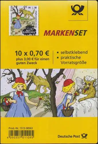 103 MH Grimms Märchen: Rotkäppchen, postfrisch