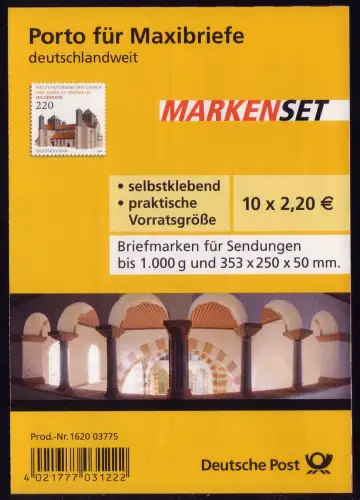 82a MH Hildesheim, Prod.-Nr. 1620 03775, postfrisch **