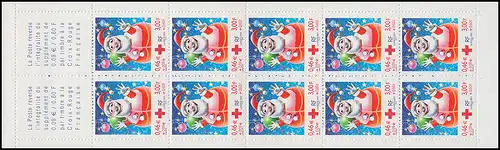 Markenheftchen 58 Rotes Kreuz, **