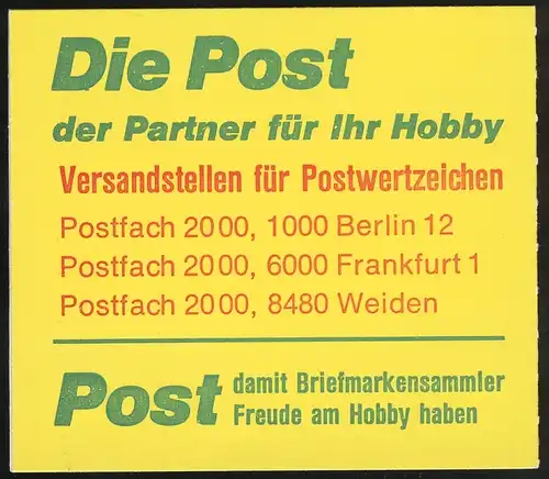 11pII MH BuS 1980 - ** postfrisch