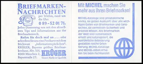 13b MH BuS 1982 [olive 80er], PLF VIII ** postfrisch