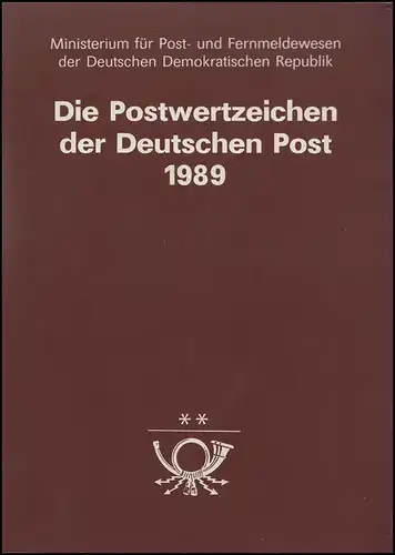 Annuaire officiel DDR 1989, frais de port ** complet, comme dépensé