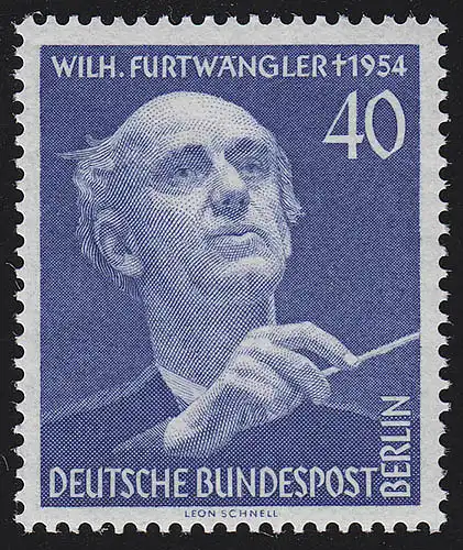 128 Furtwängler - marque postale fraîche