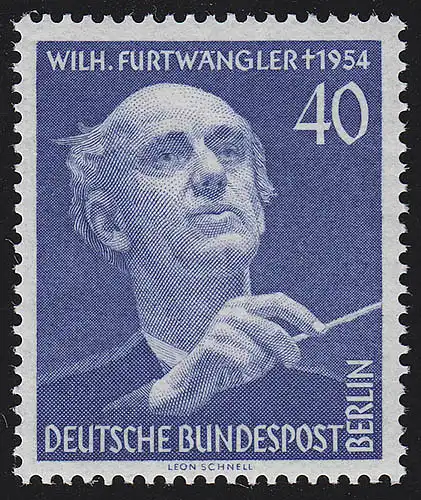 128 Furtwängler - postfrische Marke **