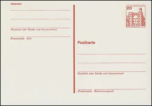 P 103 - BuS 20 Pf avec lignes-barres **