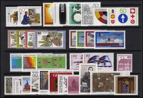 1000-1032 Année fédérale 1979, entièrement frais **